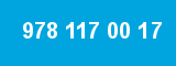 978 117 00 17